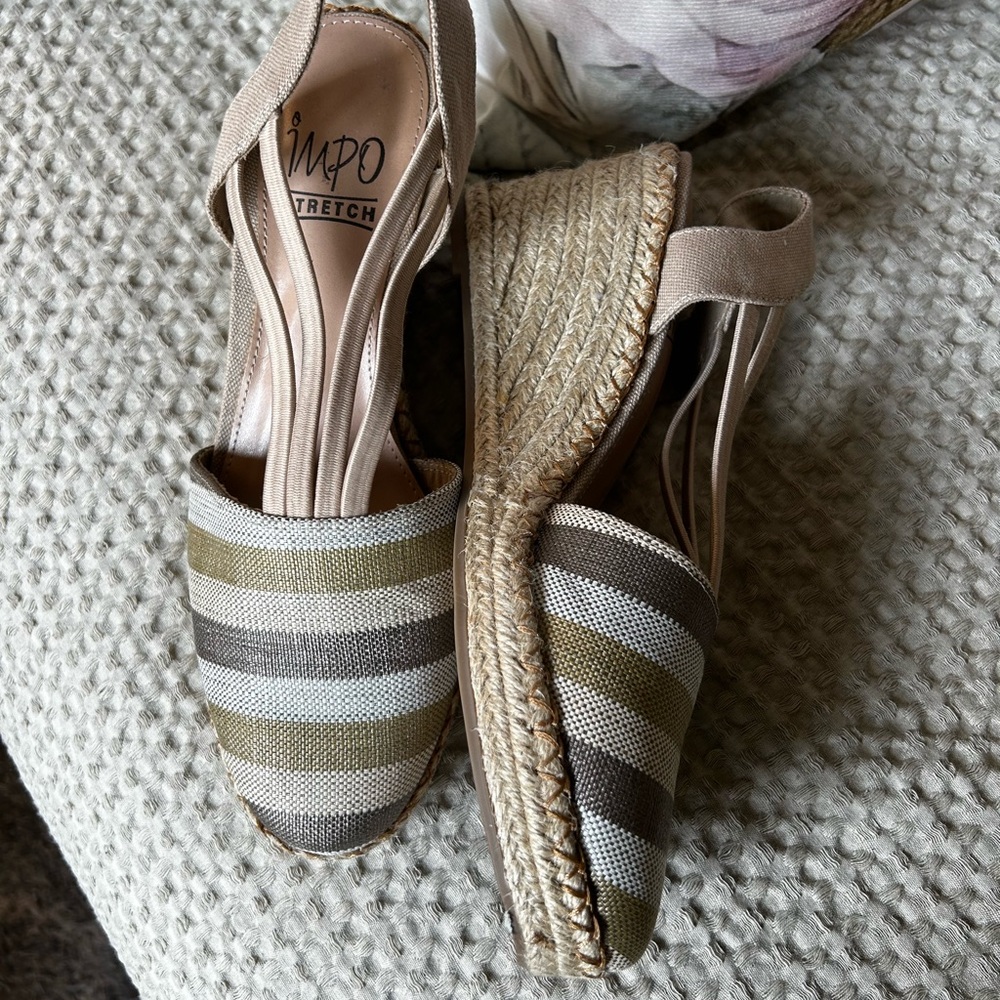 Impo Stretch Wedge Espadrilles
